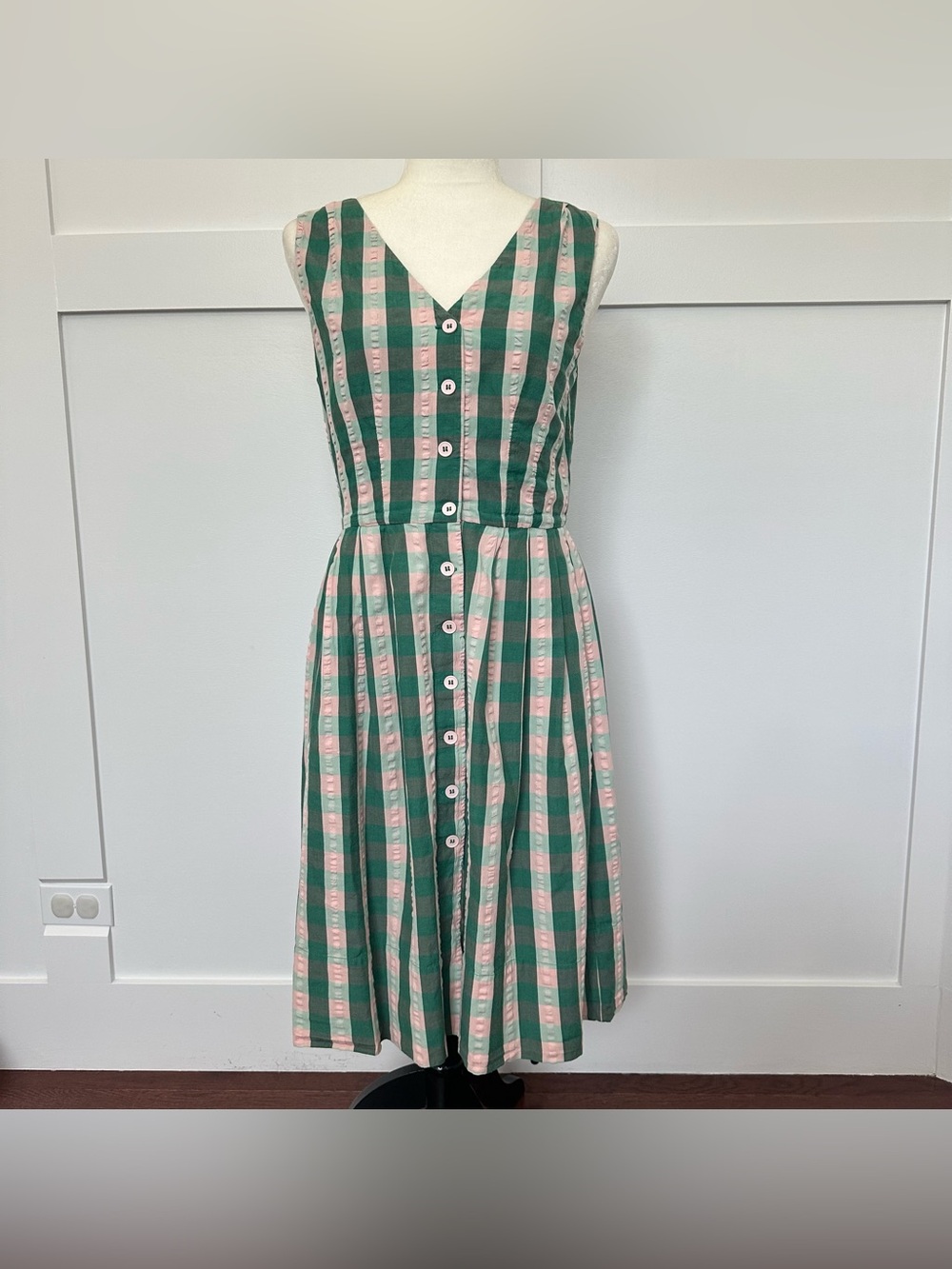 Emily and Fin Green Midi Dress